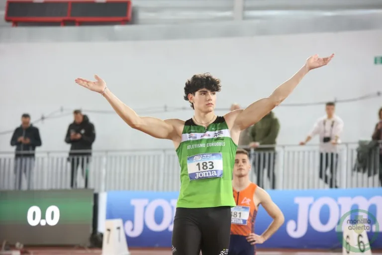 Samuel Molero en el Campeonato de España Sub20 Short track 20250309 (3)