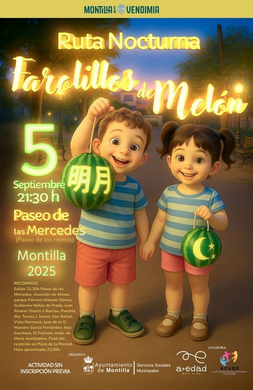 Ruta nocturna ‘Farolillos de melón ’