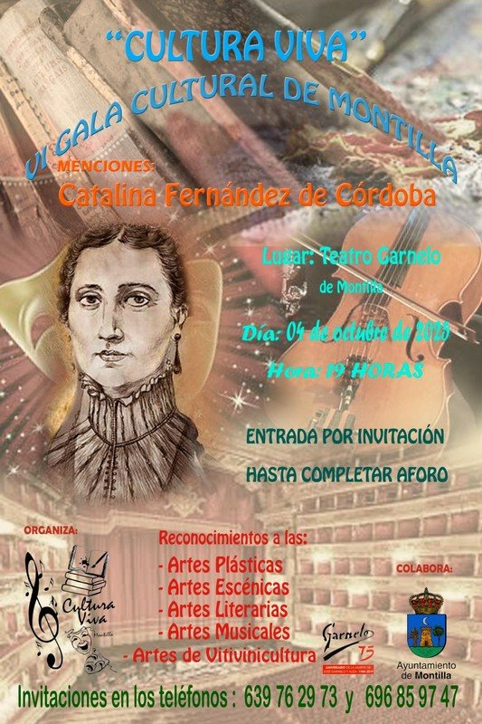Gala de entrega reconocimientos Cultura Viva