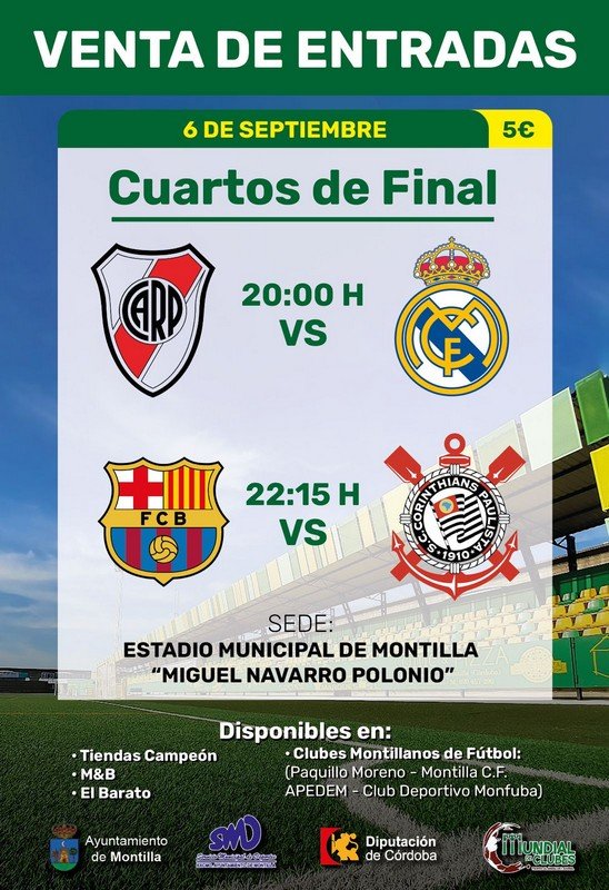 Mundial de Clubes de Fútbol Sub-18 con Real Madrid y Barcelona