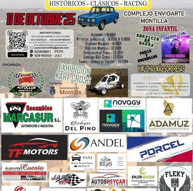 Concentración de coches históricos