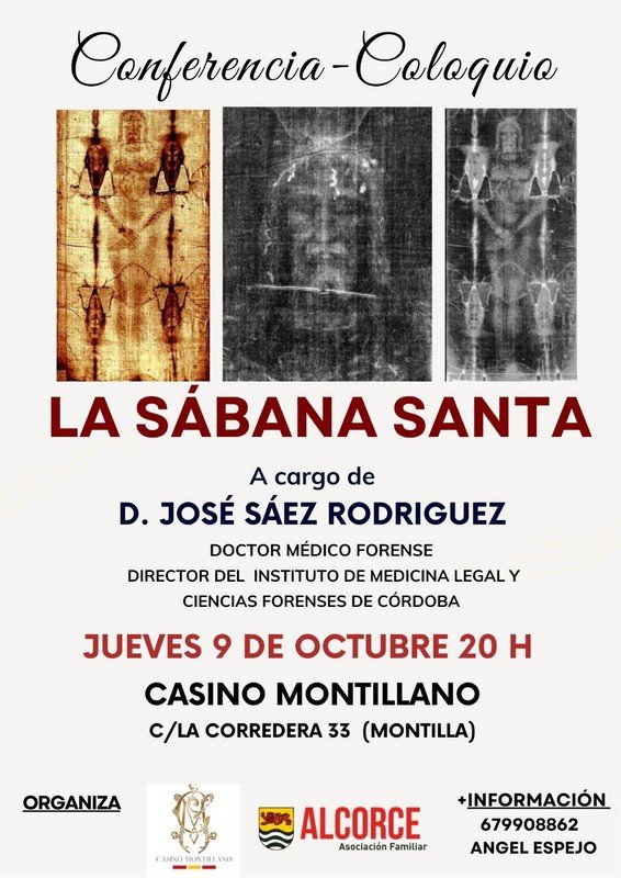 Conferencia - coloquio sobre la Sábana Santa