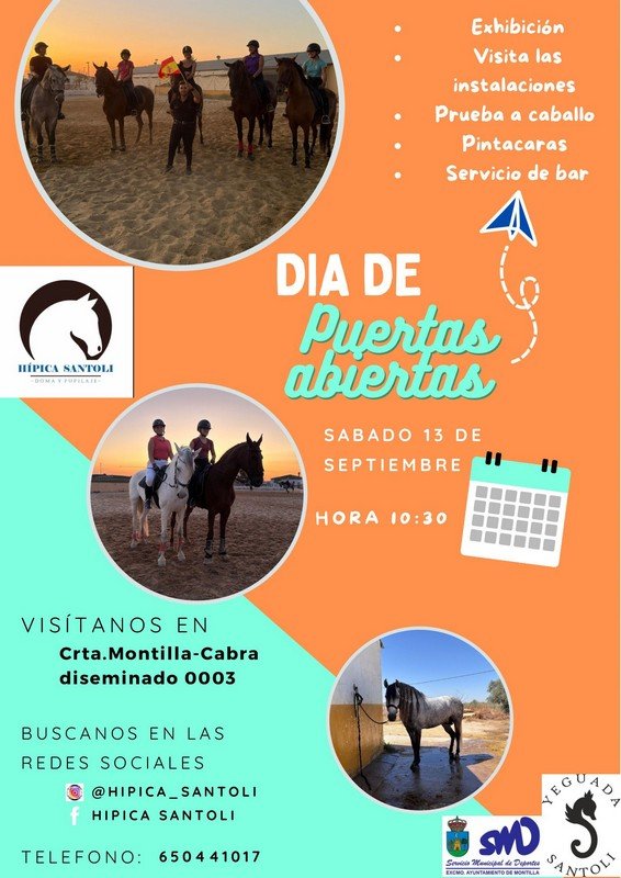 Jornada de puertas abiertas en Hípica Santoli