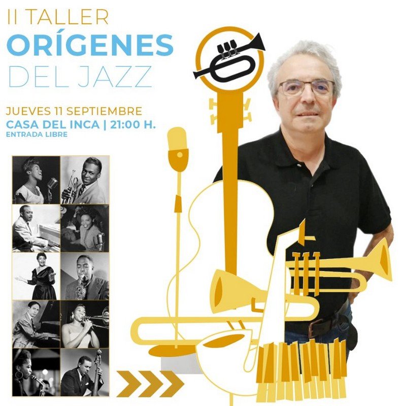 Taller De los cantos de esclavos al swing: los orígenes del jazz