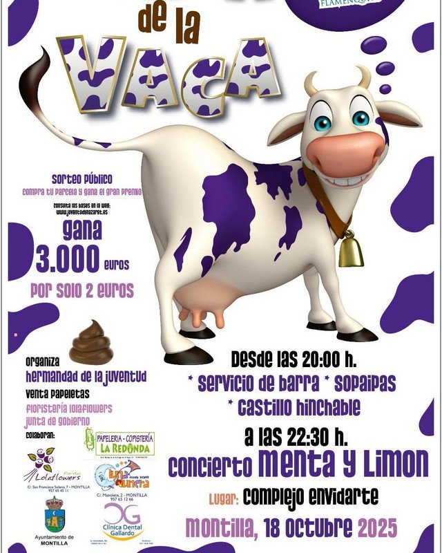 Sorteo benéfico 'La caca de la vaca'