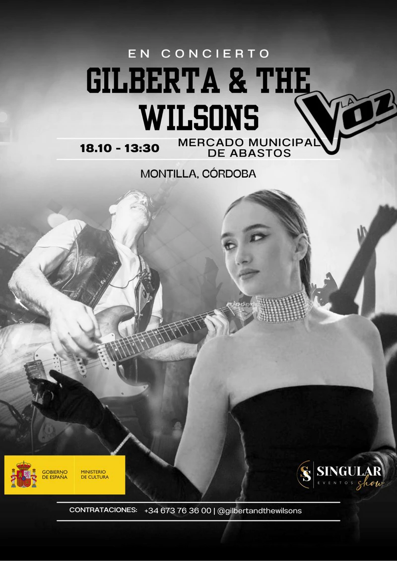 Concierto Gilberta & The Wilsons