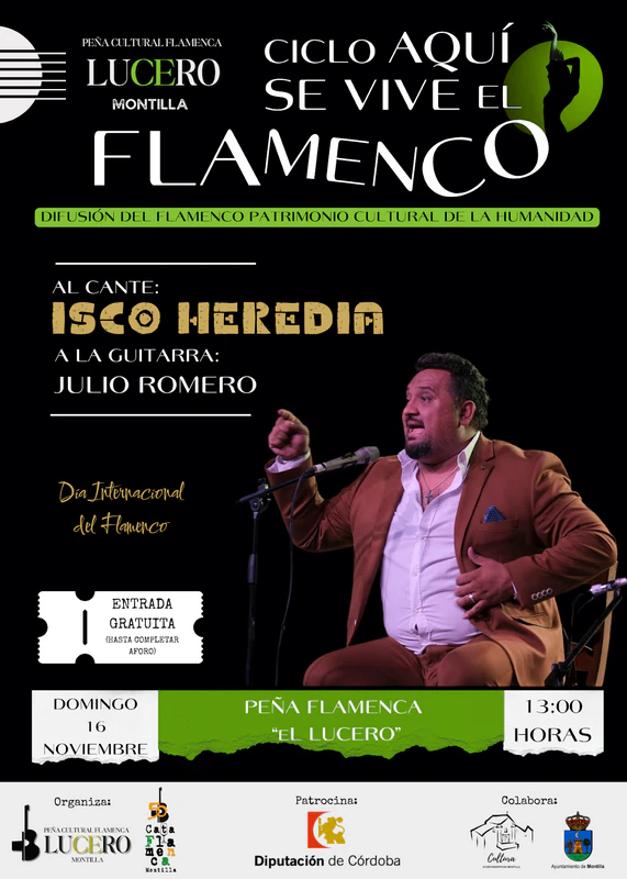 Aquí se vive el Flamenco: Isco Heredia con Julio Romero