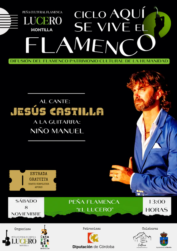 Aquí se vive el Flamenco: Jesús Castilla con Niño Manuel