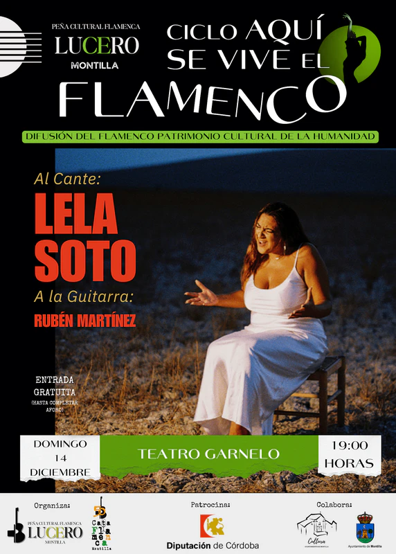 Aquí se vive el Flamenco: Lela Soto con Rubén Martínez