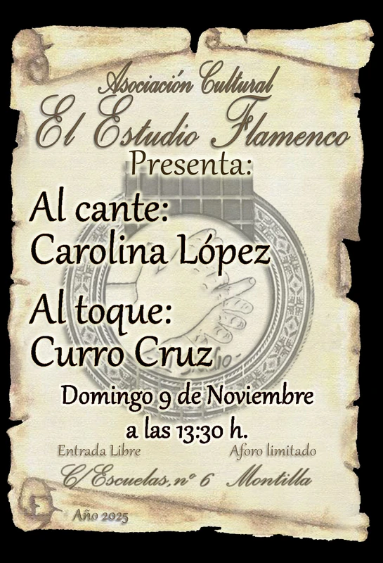 Estudio flamenco presenta Carolina López y Curro Cruz