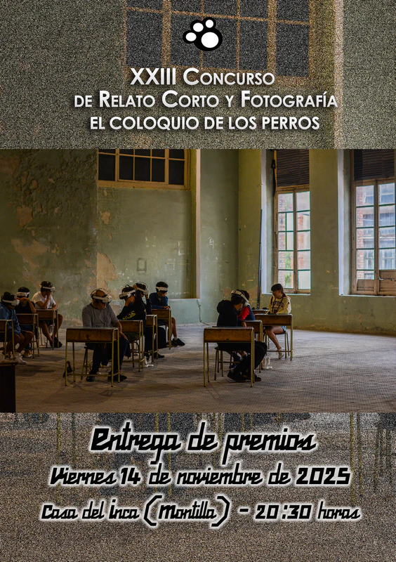 Entrega de premios y presentación del libro 23 Concurso de Relato Corto y Fotografía "El coloquio de los perros"