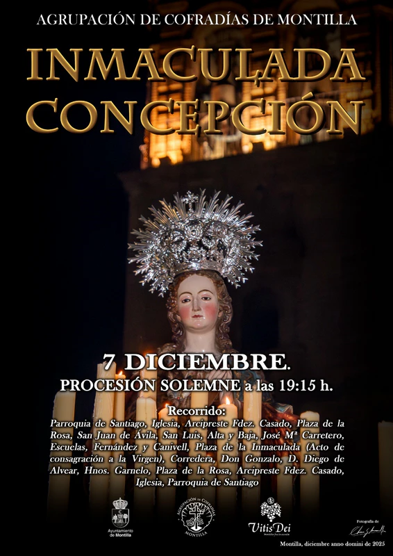 Procesión de la Inmaculada Concepción 2025